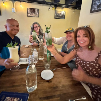 cheers in New Orleans Louisiana 