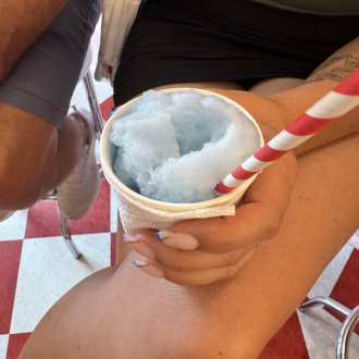 Snow Cone at The Accidental Cajun Experience Bite Into Bywater Tour - Kitten N' Lou's Chance in Hell SnowBalls NOLA